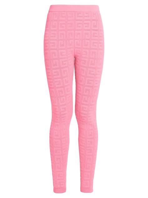 givenchy leggings pink|Givenchy 4g leggings.